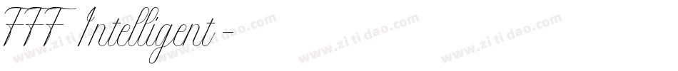 FFF Intelligent字体转换